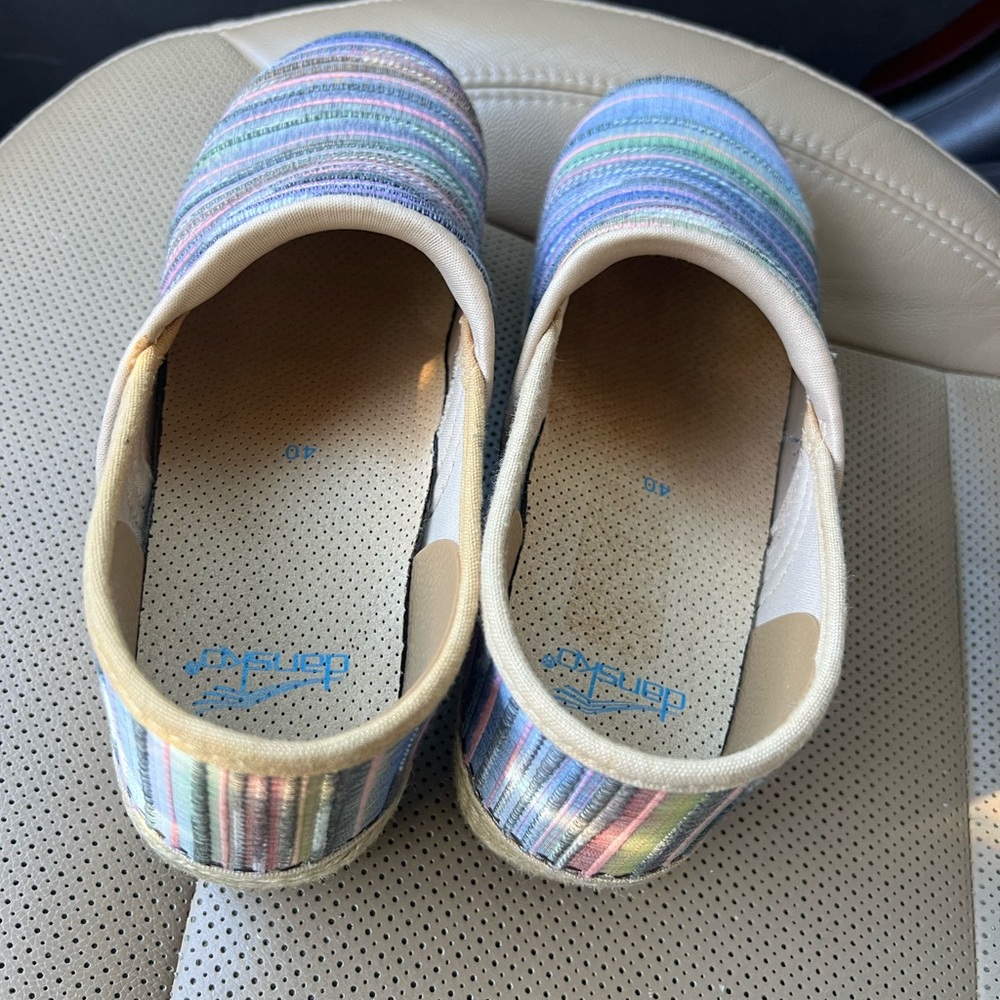 Dansko Multicolored Size 40 Clogs - image 3